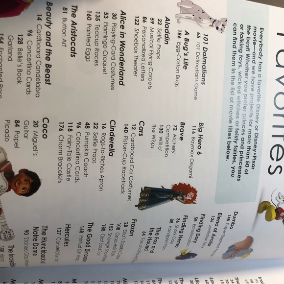 Disney Hardcover Idea Book , more than 100 Crafts, activities & games - Picture 7 of 12